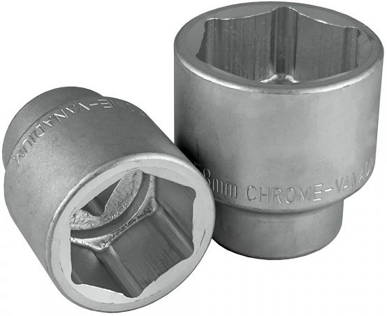 1" PADRUN LÜHIKE 67MM. SATIN CR-VAN. RIPUTUSPAKEND JBM