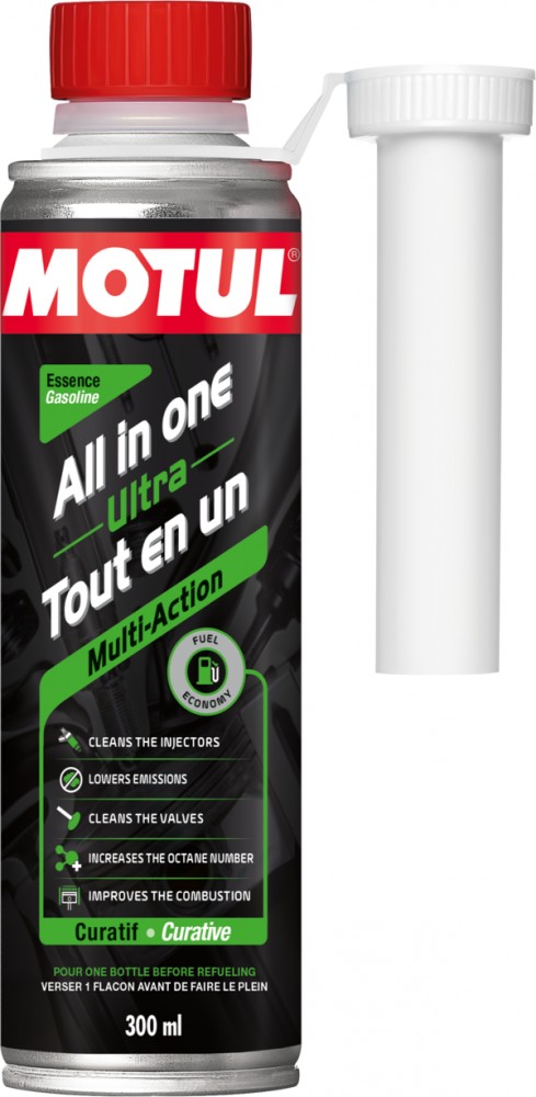 MOTUL ALL IN ONE ULTRA GASOLINE BENSIINILISAND 300ML (B2C)