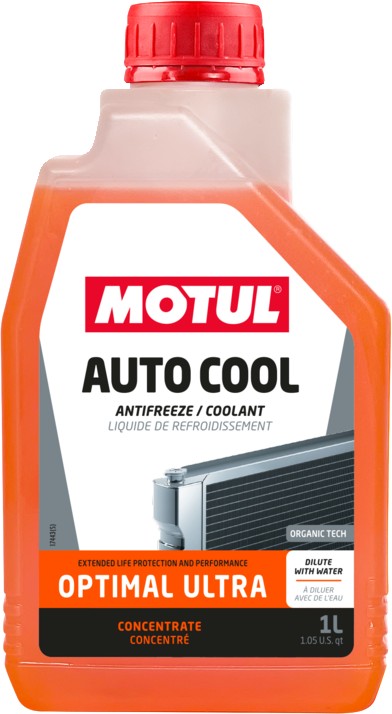 MOTUL AUTO COOL OPTIMAL ULTRA JAHUTUSVEDELIKU KONTS. ORANZ 1L