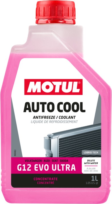 MOTUL AUTO COOL G12 EVO ULTRA JAHUTUSVEDELIKU KONTS. ROOSA 1L