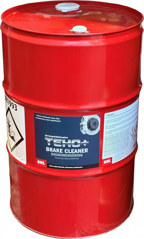 TEHO+ PIDURIPUHASTUS BRAKE CLEANER 60L SILIKOONI JA ATSETOONIVABA