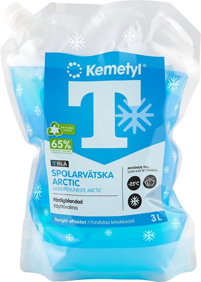 KEMETYL -25°C KLAASIPESU VEDELIK "T-BLÅ ARCTIC" TALVINE 3L KOTT