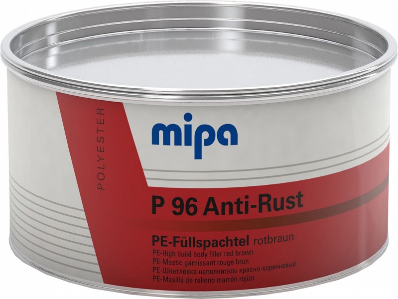 P96 ANTI RUST POLÜESTERPAHTEL (PUNAKAS) 2KG MIPA