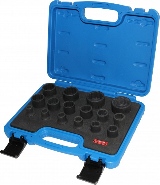 16-OS. 1/2" 12-KANT LÖÖKPADRUNITE KOMPL. 10-32 TRIUMF