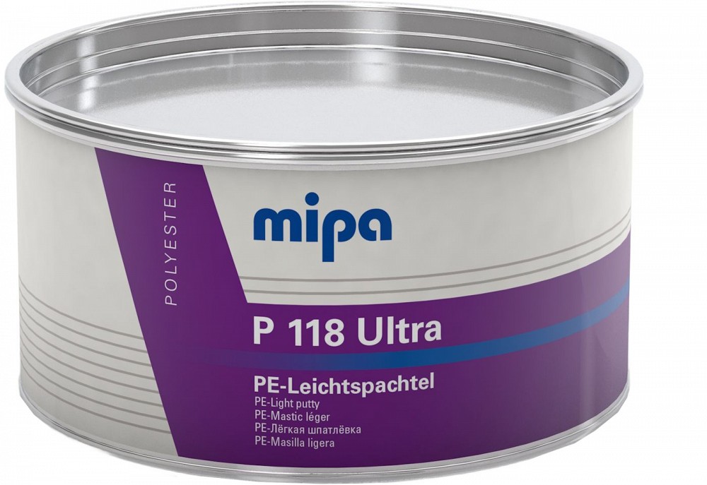 P118 ULTRA POLÜESTERPAHTEL (KERGELTLEVITATAV. HELEROHELINE) 1L MIPA