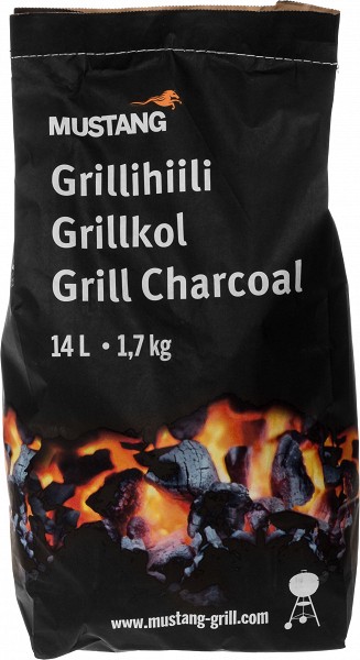 KÕVA GRILLSÜSI AKAATSIA/SICKLEBUSH 14L MUSTANG