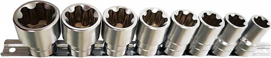 8-OS. 1/2" TORX PLUS E-PADRUNITE KOMPL. EPL18-EPL32. SIINIL TRIUMF