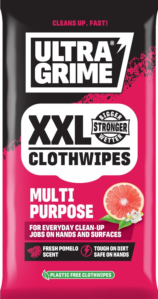 ULTRAGRIME XXL MULTI PURPOSE POMELO UNIVERSAALSED PUHASTUSLAPID 20TK/PAKK
