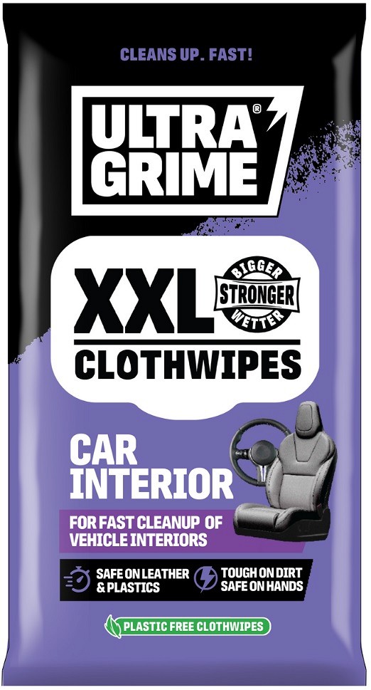 ULTRAGRIME XXL CAR INTERIOR AUTOSALONGI PUHASTUSLAPID 20TK/PAKK