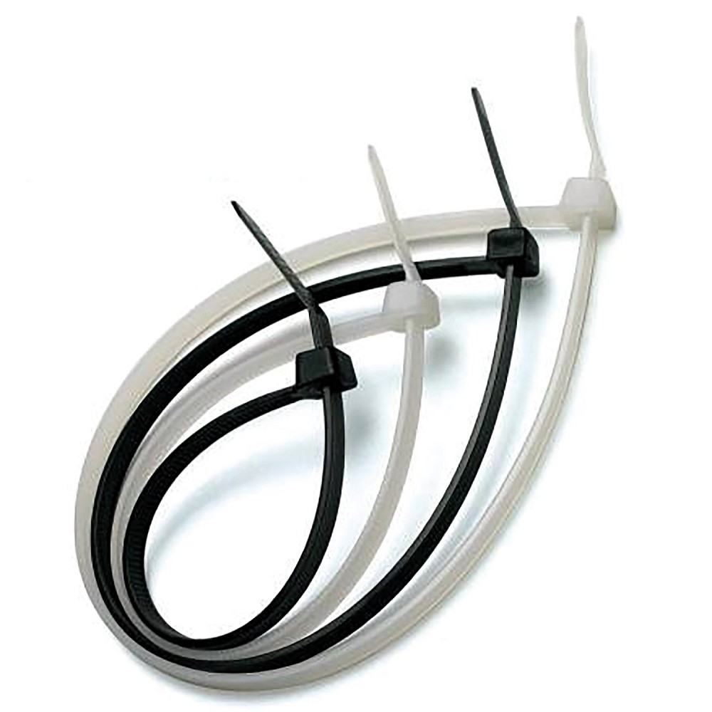 JUHTMEVITS 7.5 X 450MM MUST 100TK M+