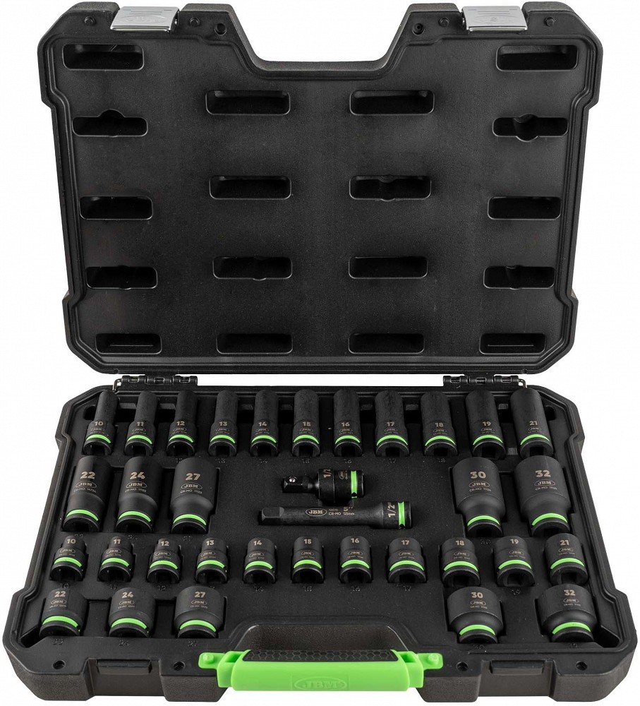 34-OS. LÜHIKESTE JA PIKKADE LÖÖKPADRUNITE KOMPLEKT 10-32MM JBM