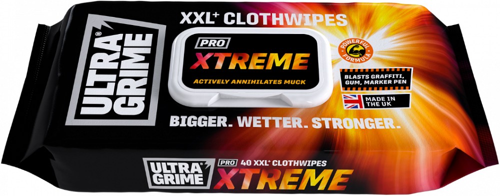 ULTRAGRIME PRO XTREME PUHASTUSLAPID 40TK/PAKK
