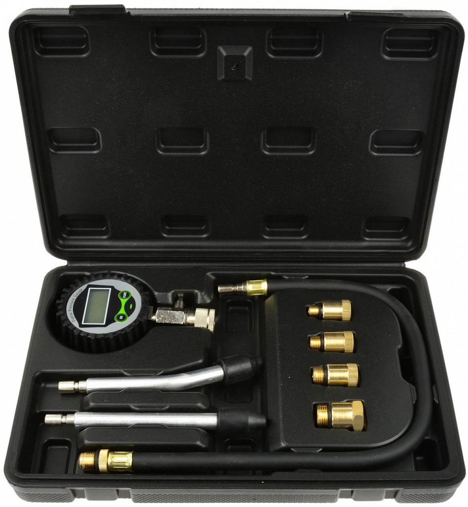 DIGITAALNE BENSIINIMOOTORI KOMPRESSIOONI MÕÕTJA KOMPLEKT GEKO