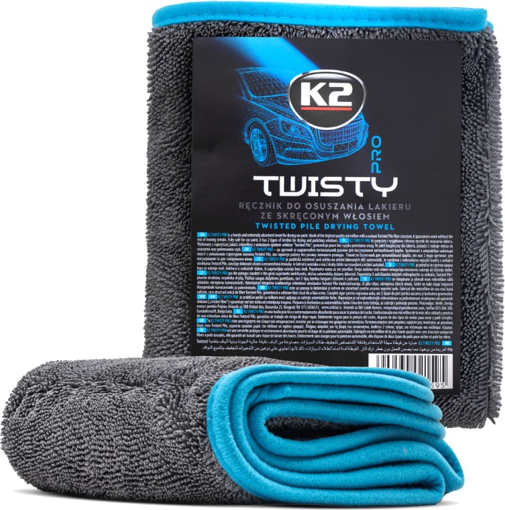 K2 TWISTY PRO MIKROFIIBER LAPP KUIVATAMISEKS 40X60CM