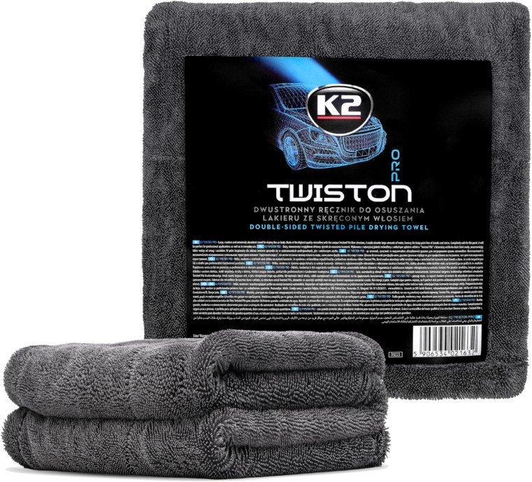 K2 TWISTON PRO MIKROFIIBER LAPP KUIVATAMISEKS 60X90CM