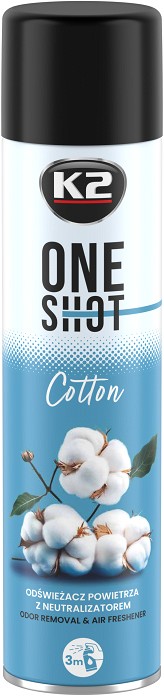 K2 ONE SHOT COTTON ÕHUVÄRSKENDAJA 600ML