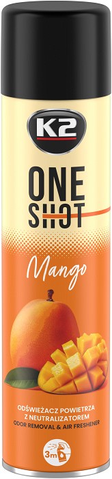 K2 ONE SHOT MANGO ÕHUVÄRSKENDAJA 600ML