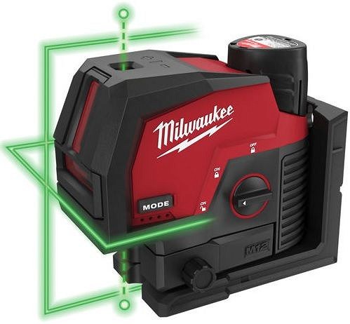 ROHELISE JOONEGA LASER M12 CLLP ISELOODIV 3AH AKU JA LAADIJAGA MILWAUKEE
