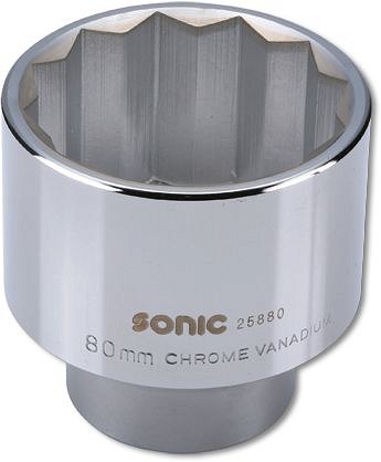 1" PADRUN LÜHIKE 67MM. 12-KANT SONIC